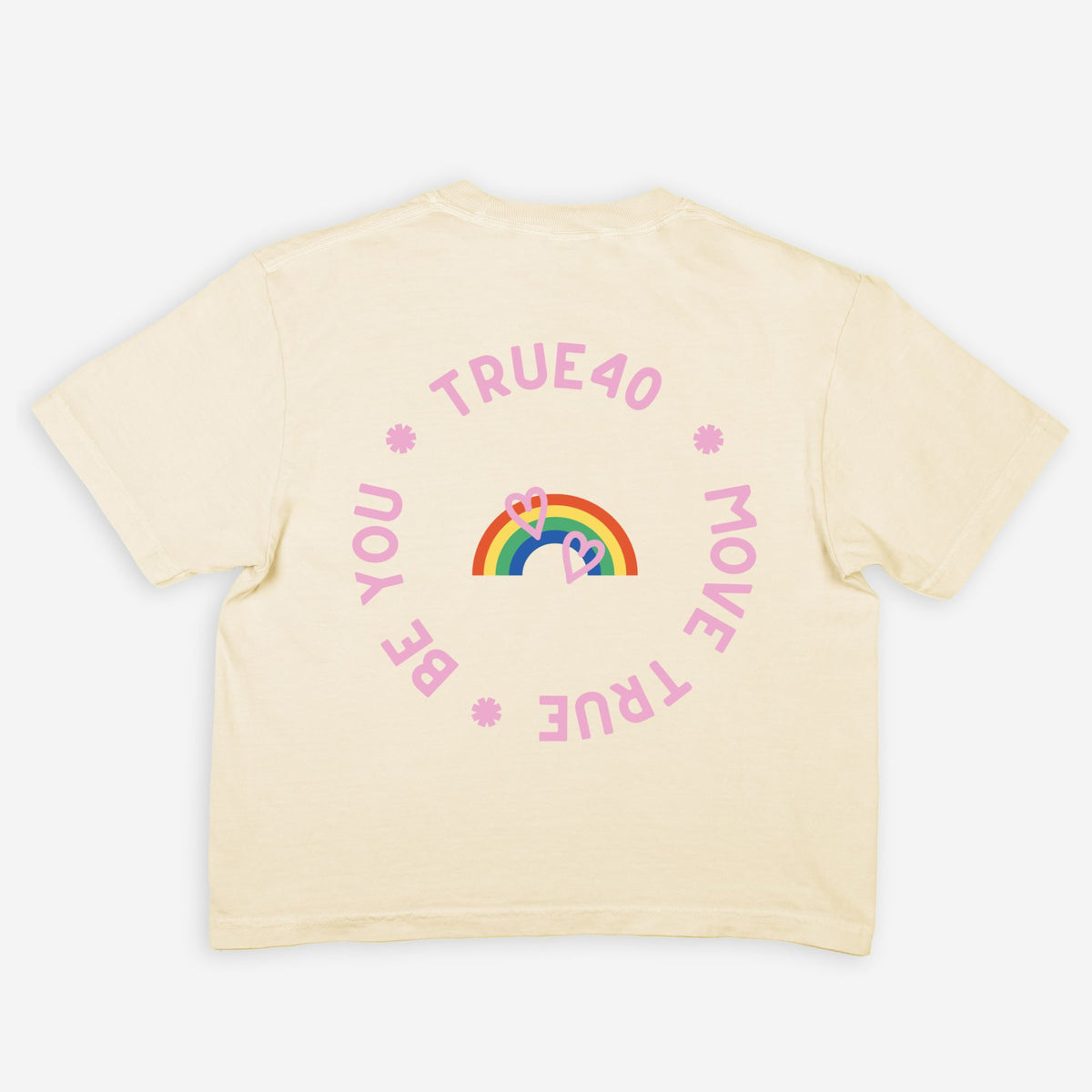 True40 Pride Boxy Crop Tee