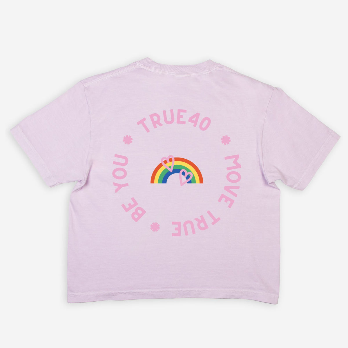 True40 Pride Boxy Crop Tee