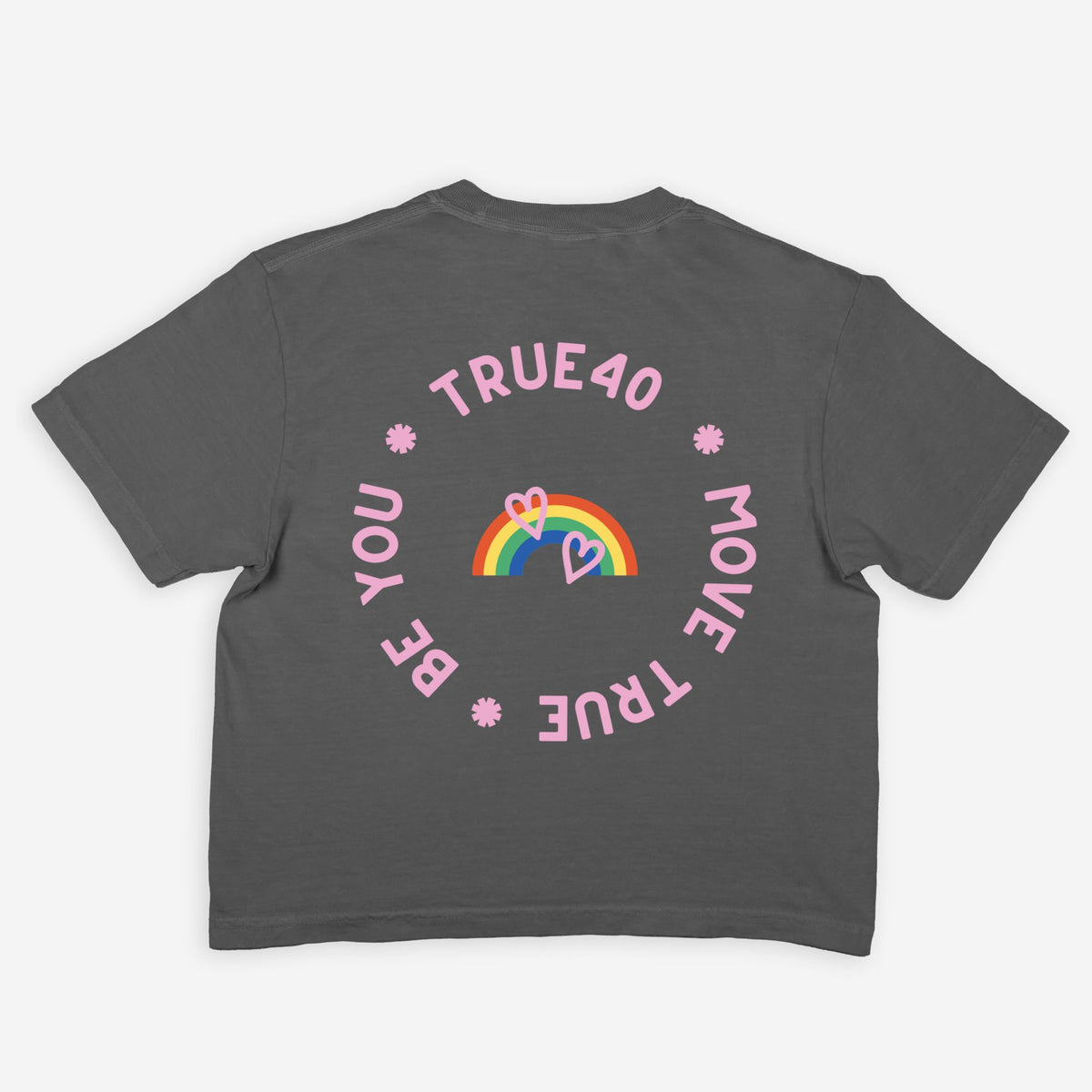 True40 Pride Boxy Crop Tee